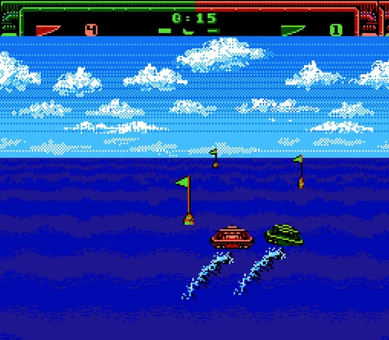 Eliminator Boat Duel NES-Spiel