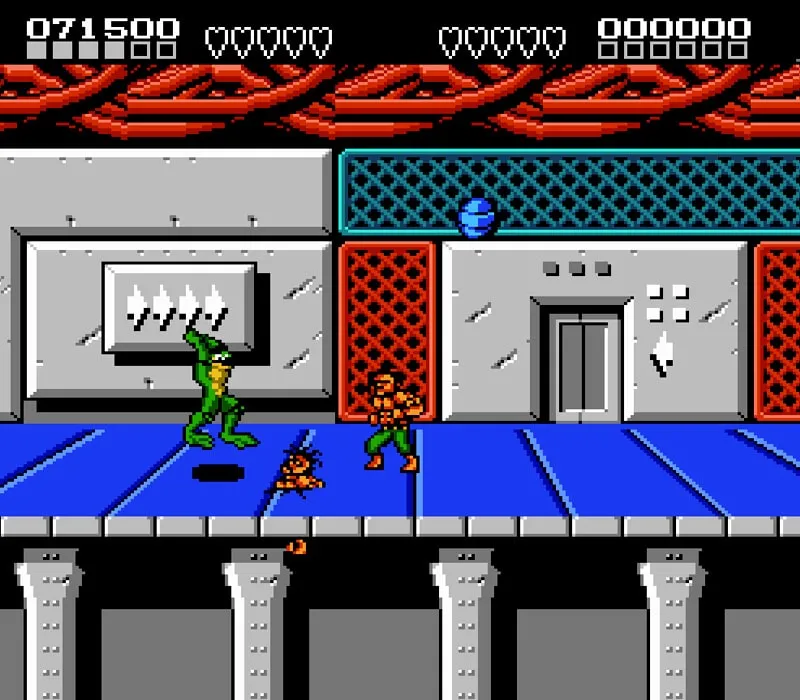 Battletoads & Double Dragon NES-Spiel