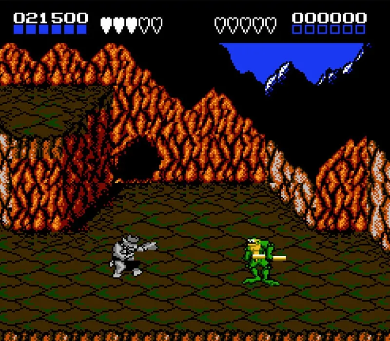 Battletoads NES-Spiel