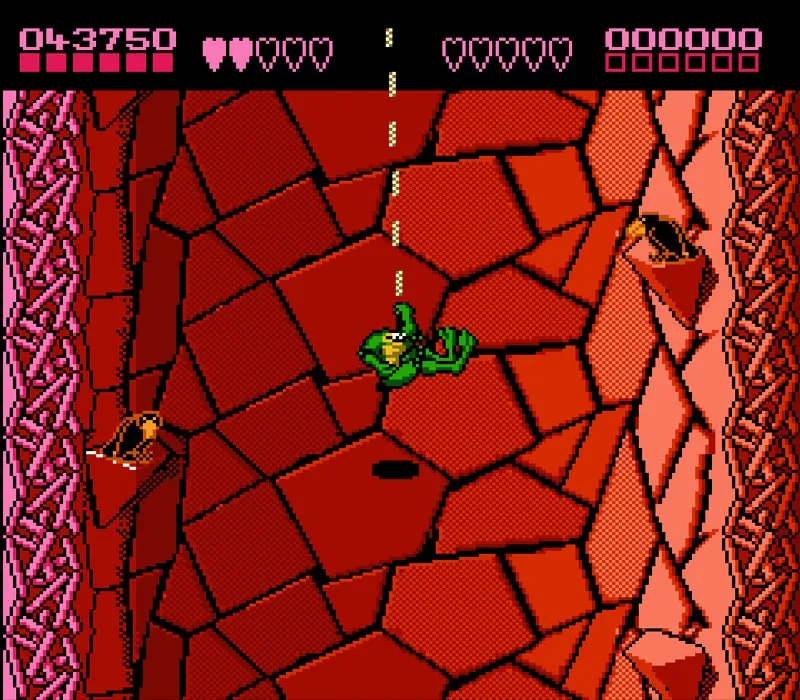 Battletoads NES-Spiel