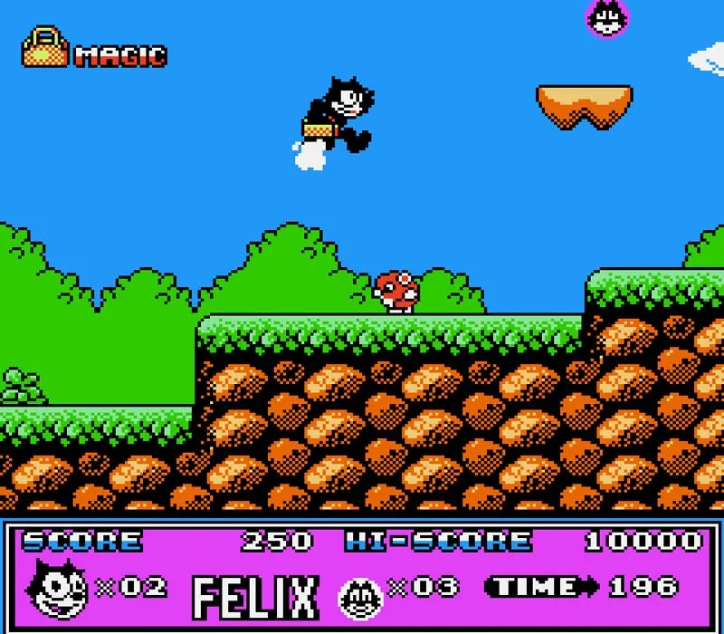 Felix the Cat NES-Spiel