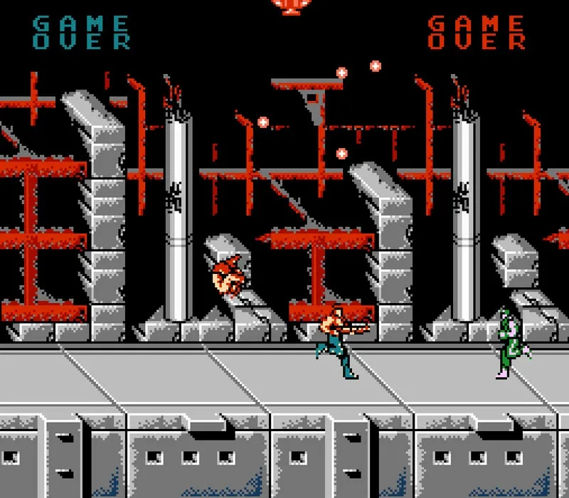 Super Contra NES-Spiel