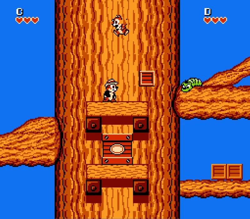 Chip 'n Dale Rescue Rangers NES-Spiel