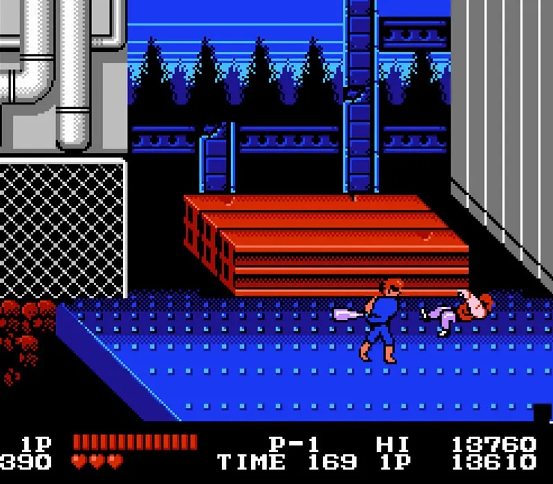 Double Dragon NES-Spiel