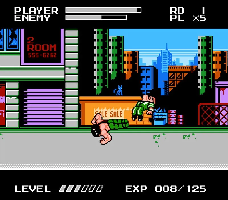 Mighty Final Fight NES-Spiel