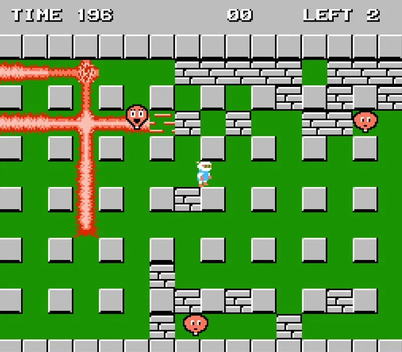 Bomberman NES-Spiel