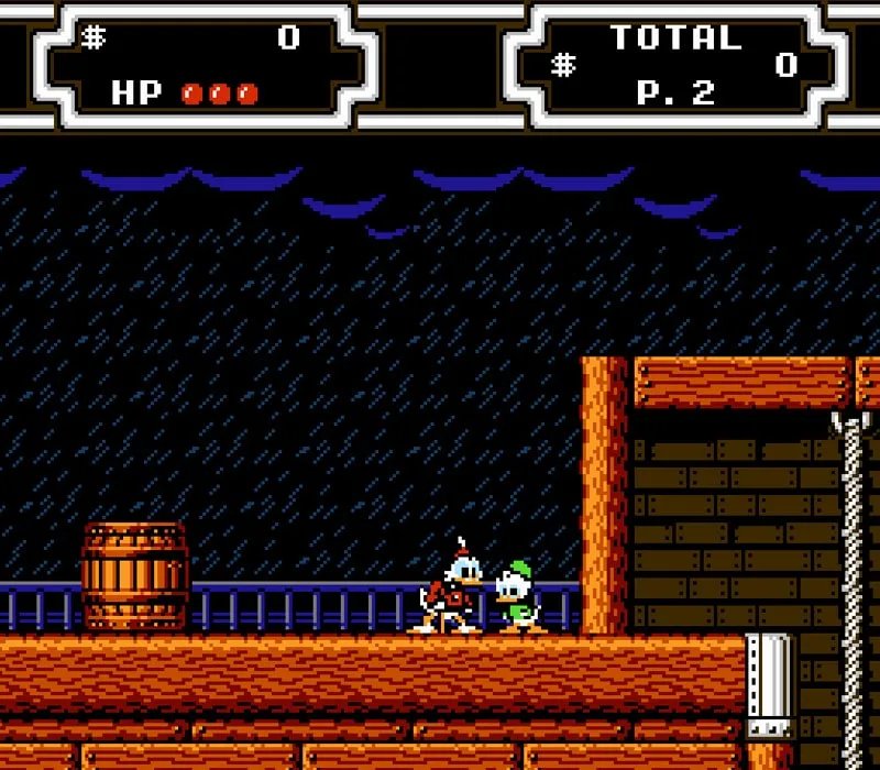 DuckTales 2 NES-Spiel