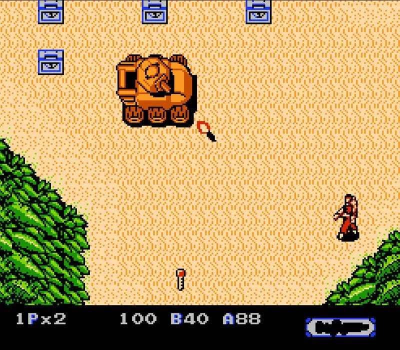 Heavy Barrel NES-Spiel