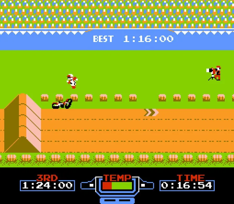 Excitebike NES-Spiel