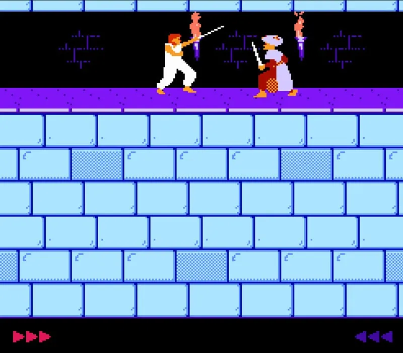 Prince of Persia NES-Spiel