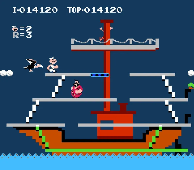 Popeye NES-Spiel