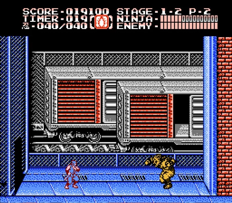 Ninja Gaiden 2: The Dark Sword of Chaos NES-Spiel