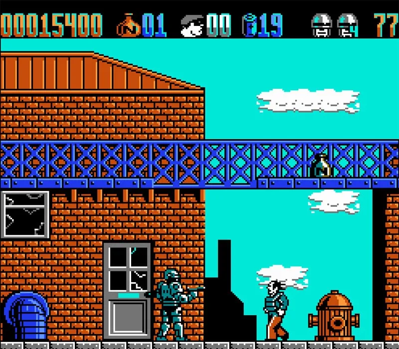 RoboCop 2 NES-Spiel