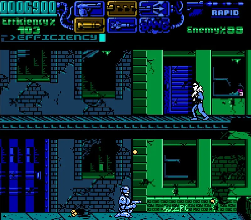 RoboCop 3 NES-Spiel