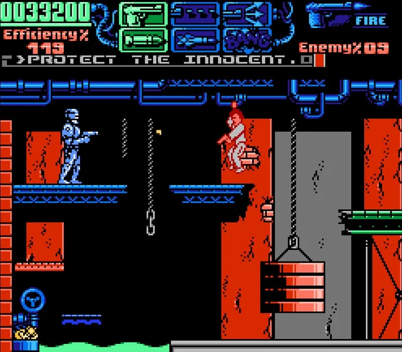 RoboCop 3 NES-Spiel