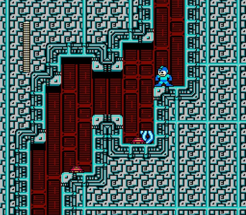 Mega Man 2 NES-Spiel