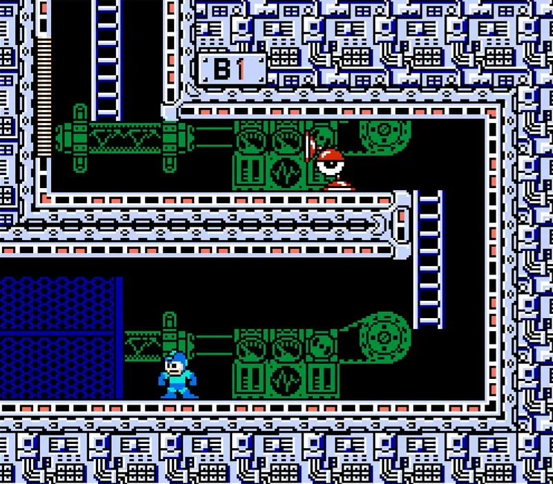 Mega Man 3 NES-Spiel