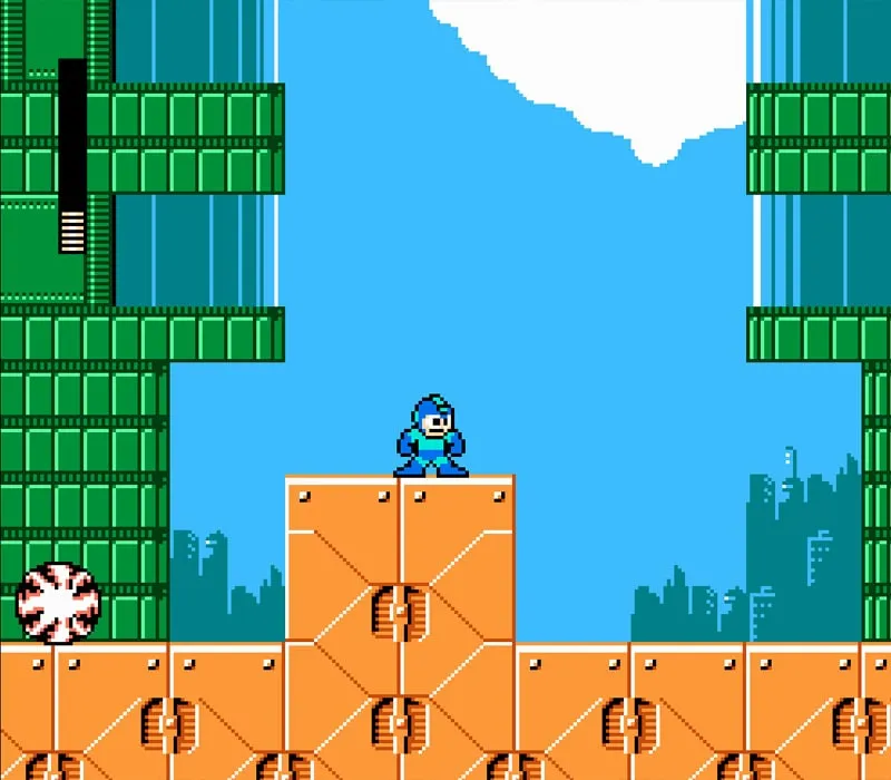 Mega Man 3 NES-Spiel