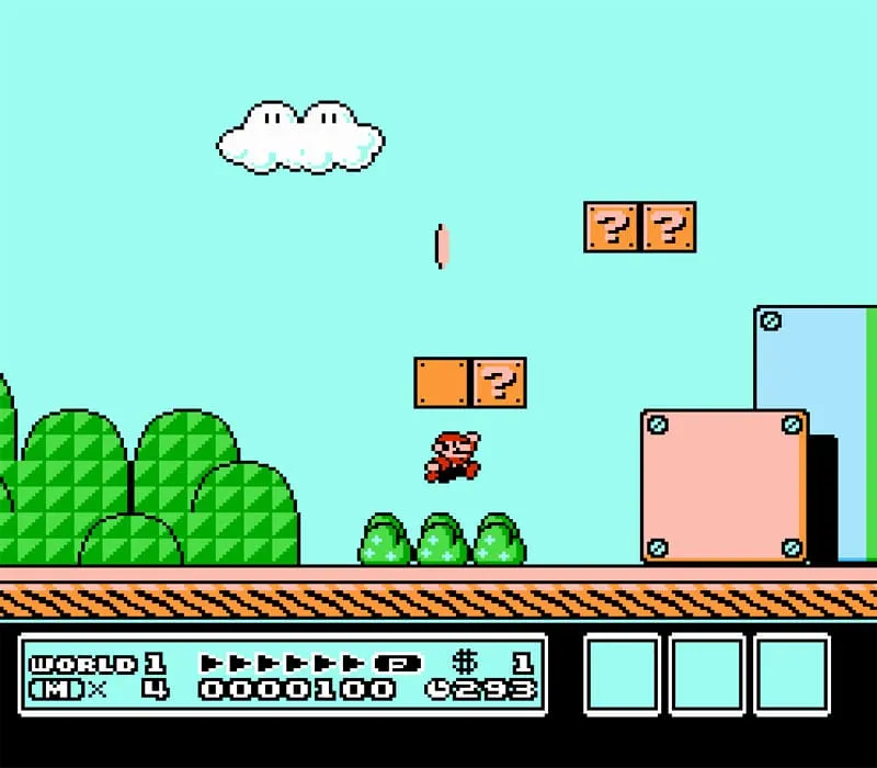 Super Mario Bros. 3 NES-Spiel