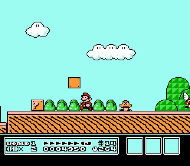 Super Mario Bros. 3 NES-Spiel