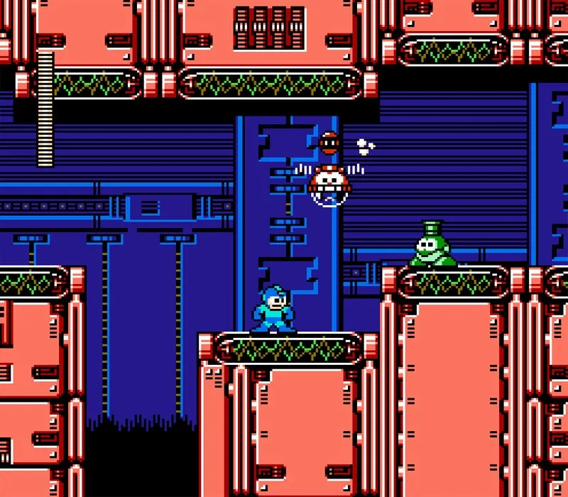 Mega Man 4 NES-Spiel