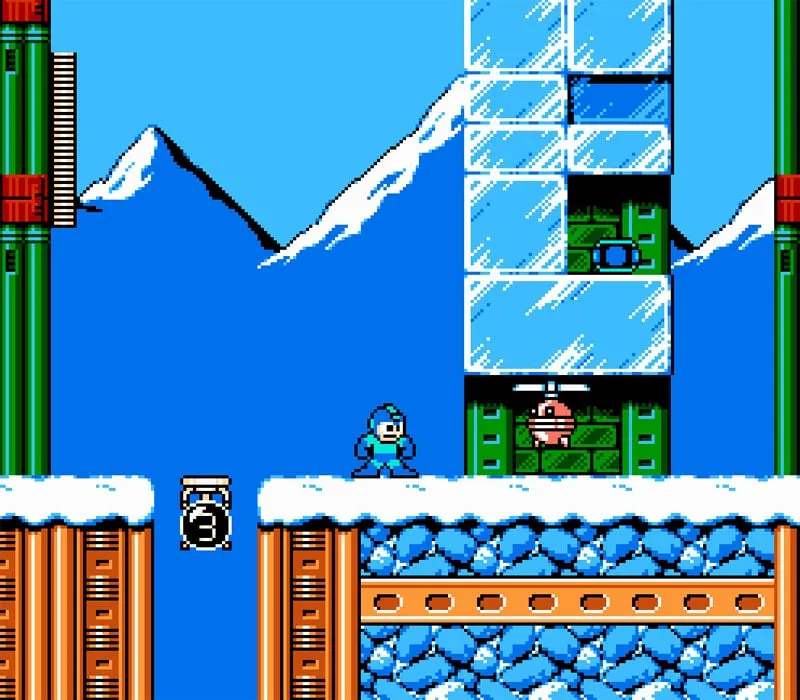 Mega Man 6 NES-Spiel