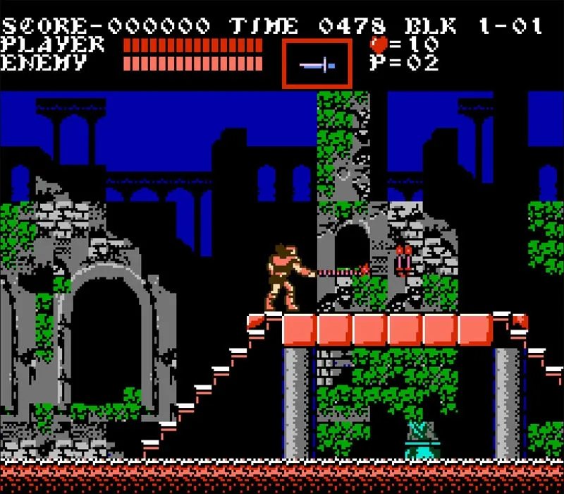 Castlevania 3: Dracula's Curse NES-Spiel