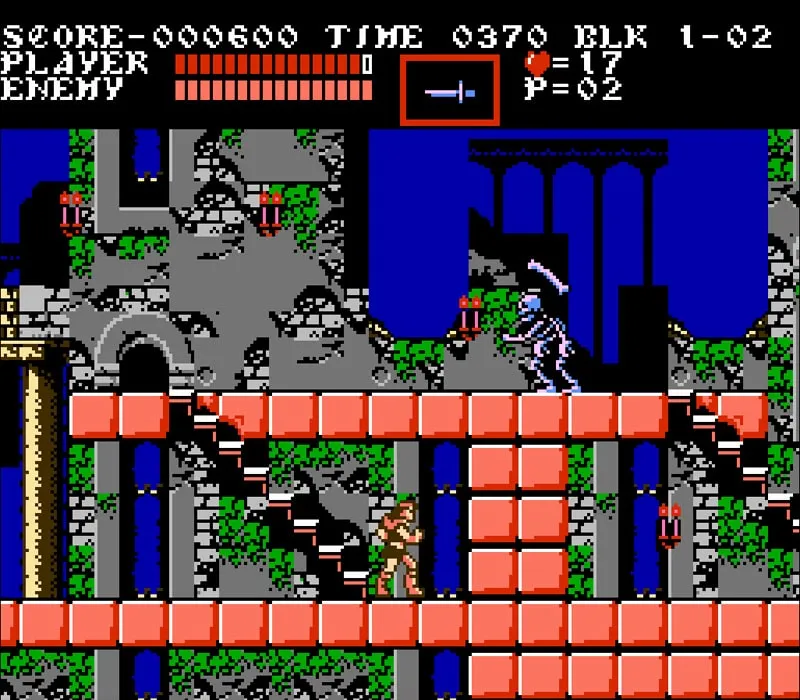 Castlevania 3: Dracula's Curse NES-Spiel