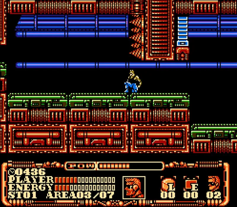 Power Blade 2 NES-Spiel