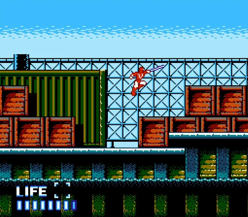 Choujin Sentai Jetman NES-Spiel