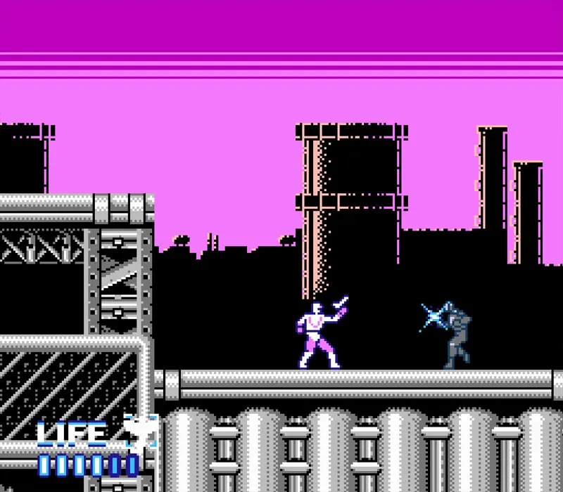 Choujin Sentai Jetman NES-Spiel