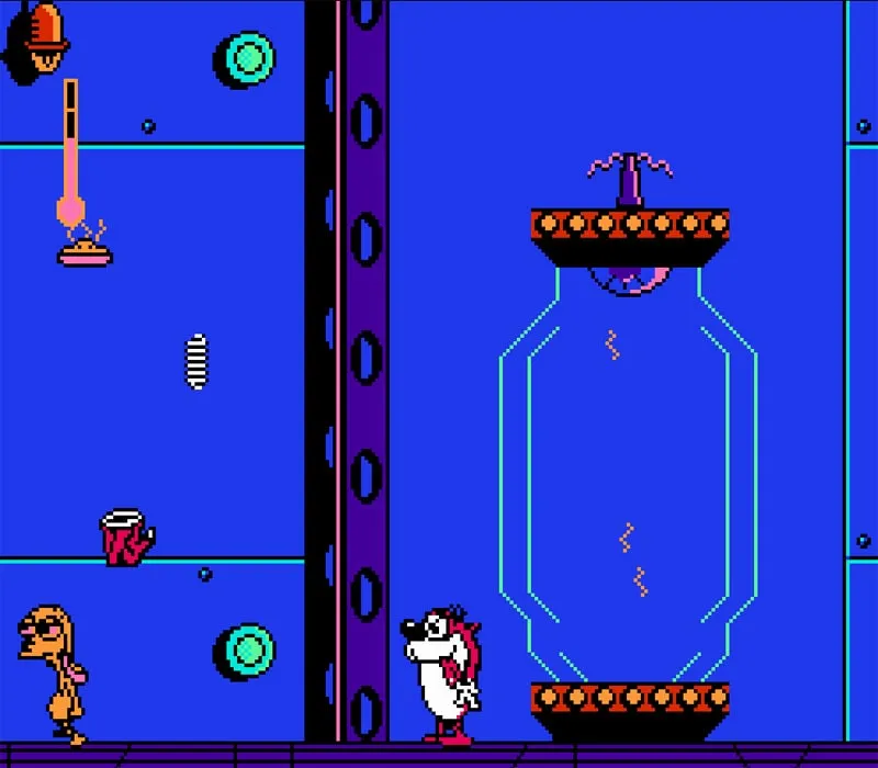 The Ren & Stimpy Show: Buckeroo$ NES-Spiel