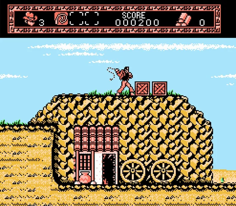 The Young Indiana Jones Chronicles NES-Spiel