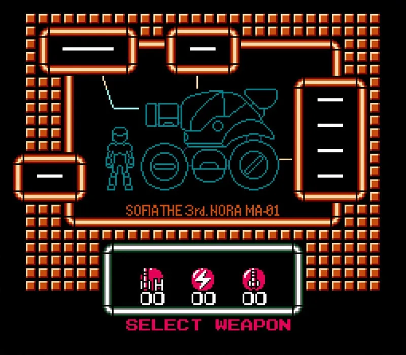 Blaster Master NES-Spiel