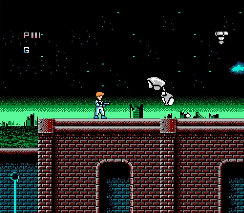 Journey to Silius NES-Spiel