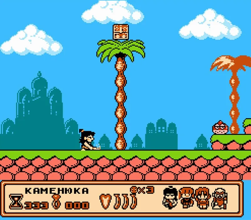 Banana Prince NES-Spiel