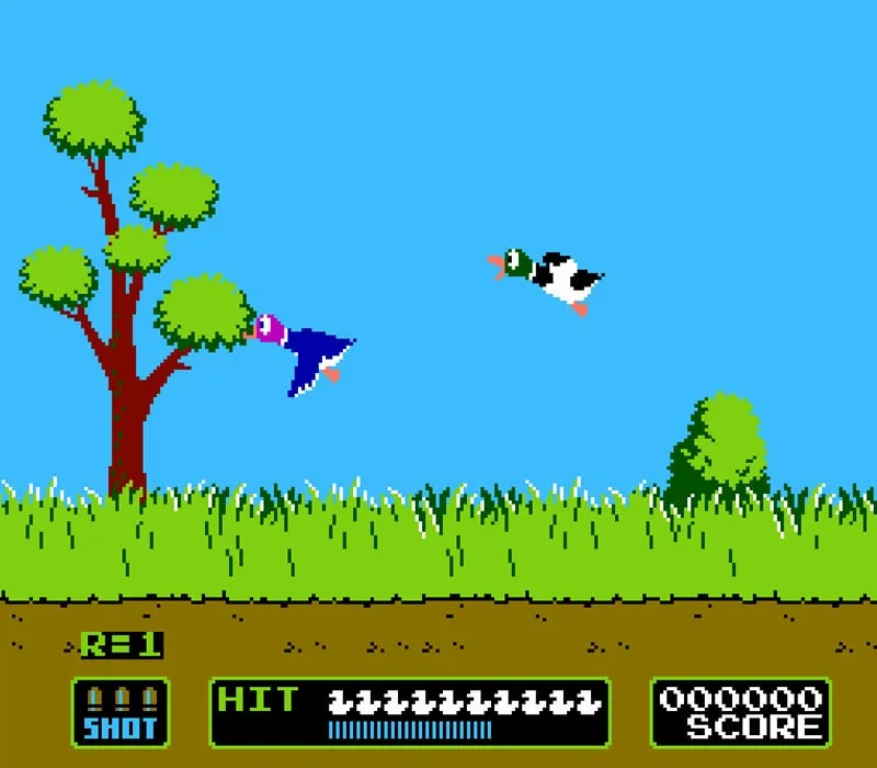 Duck Hunt NES-Spiel