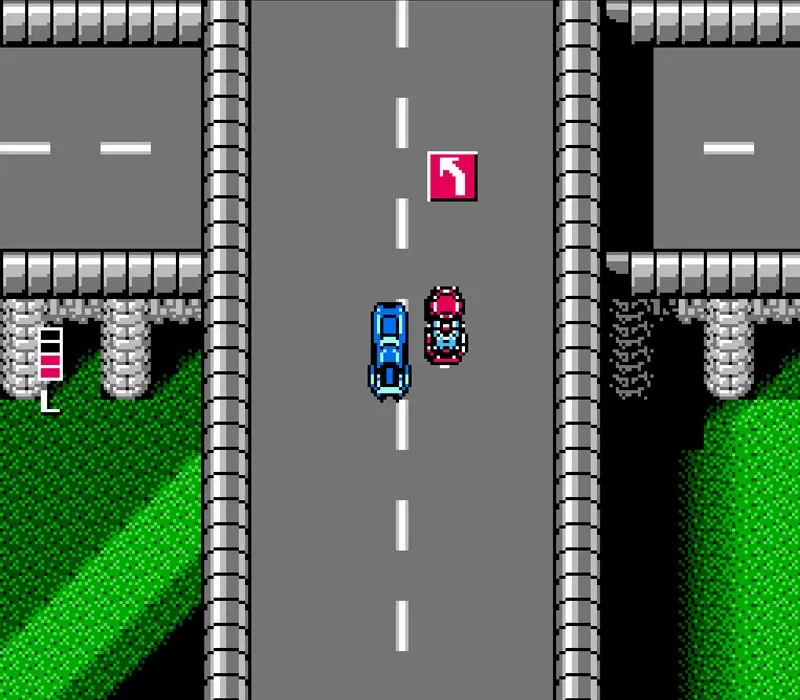 Super Spy Hunter NES-Spiel