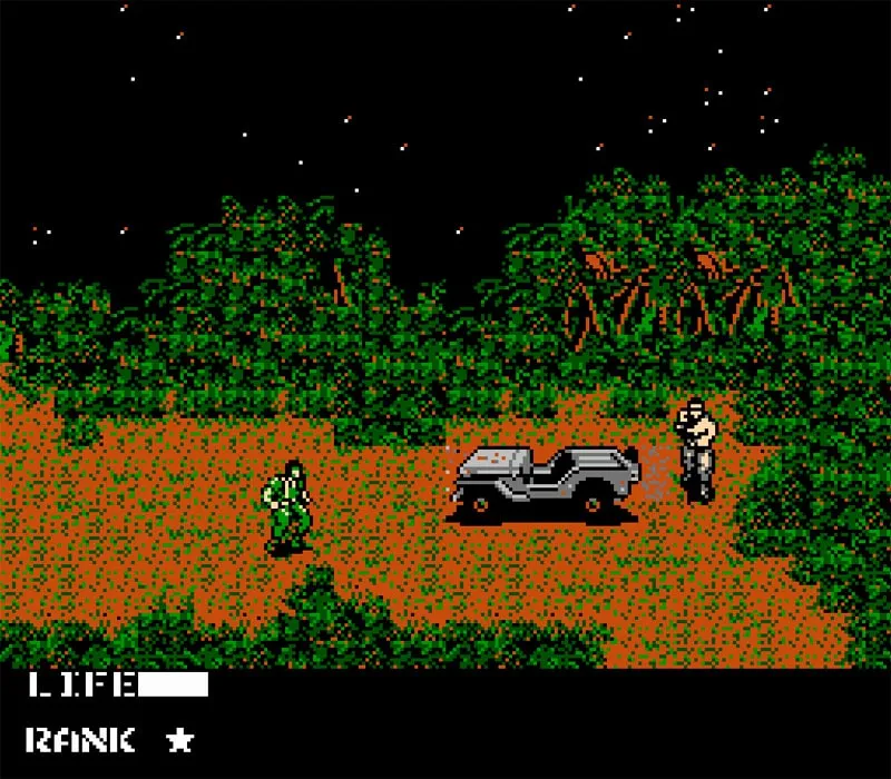 Metal Gear NES-Spiel