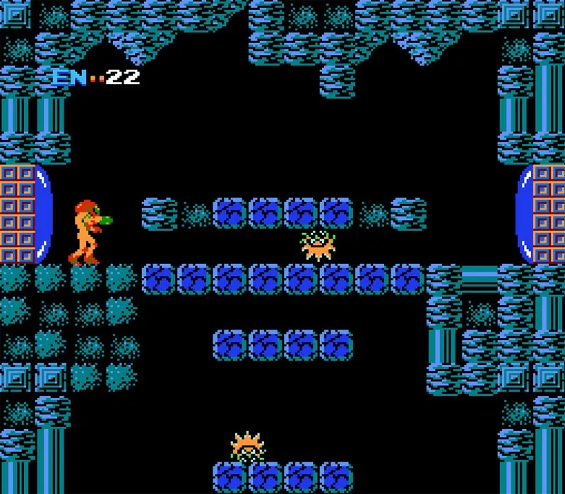 Metroid NES-Spiel