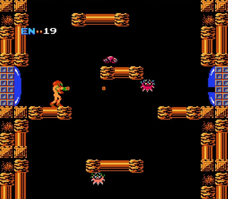 Metroid NES-Spiel