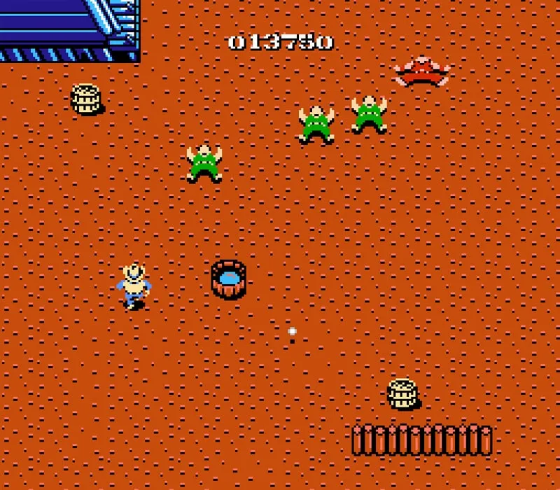 Gun.Smoke NES-Spiel