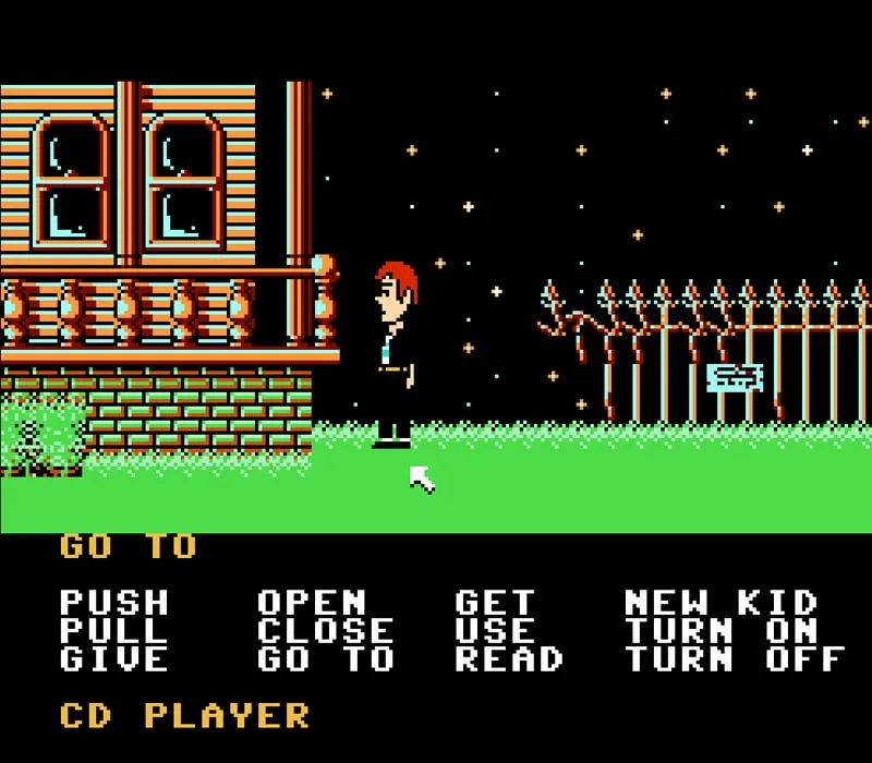 Maniac Mansion NES-Spiel