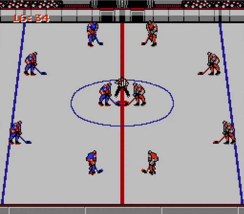 Blades of Steel NES-Spiel