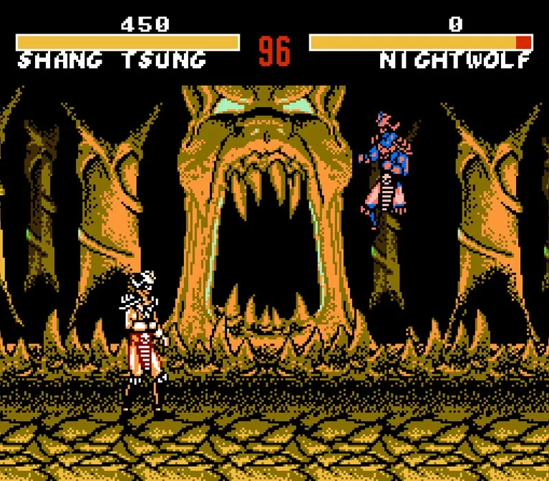 Mortal Kombat 4 NES-Spiel