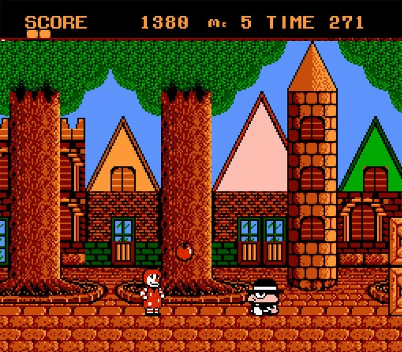 Donald Land NES-Spiel