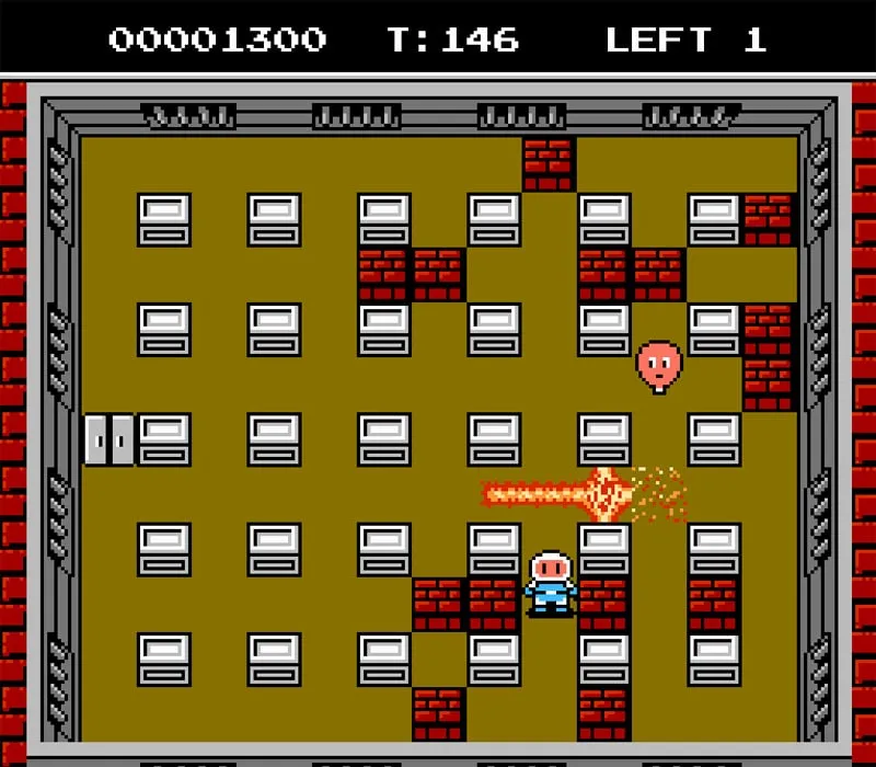 Bomberman 2 NES-Spiel