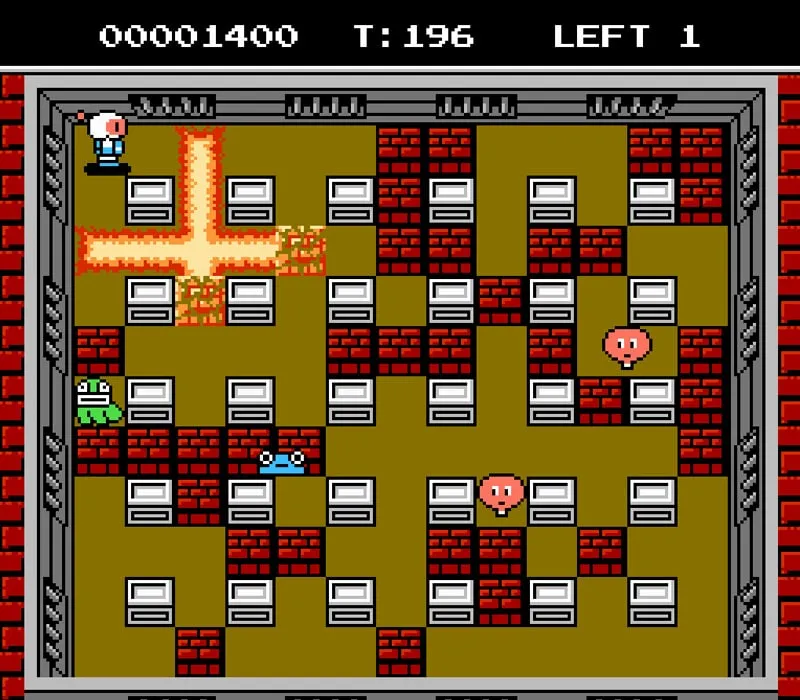 Bomberman 2 NES-Spiel