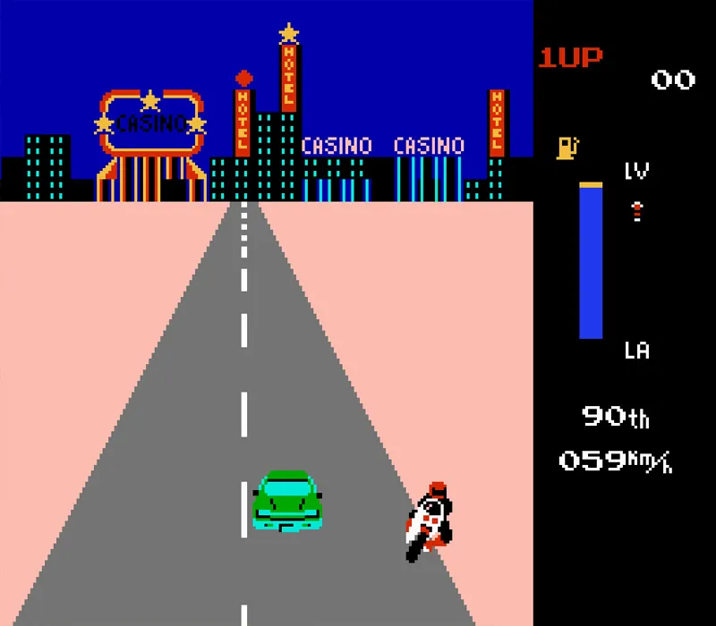 Zippy Race NES-Spiel