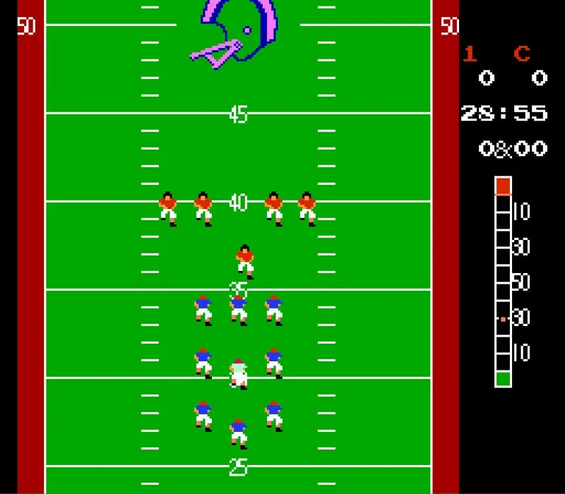 10-Yard Fight NES-Spiel